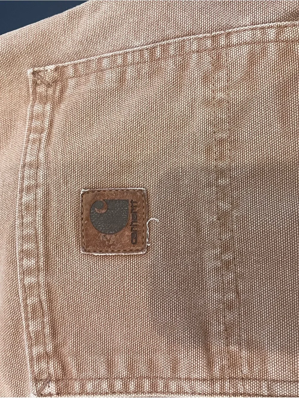 Vintage Carhartt Men's Relaxed Work Pants Cotton Canvas Worn in Distressed 40/32